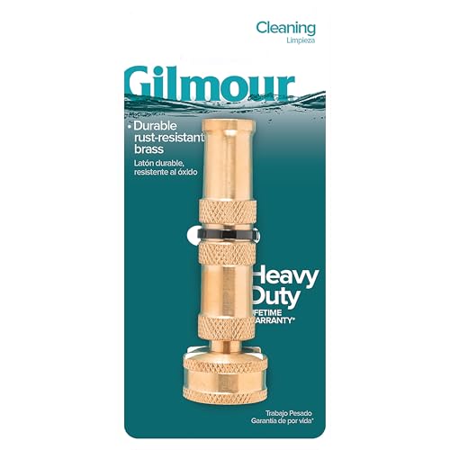 Gilmour Medium Duty Solid Brass Twist Cleaning Nozzle