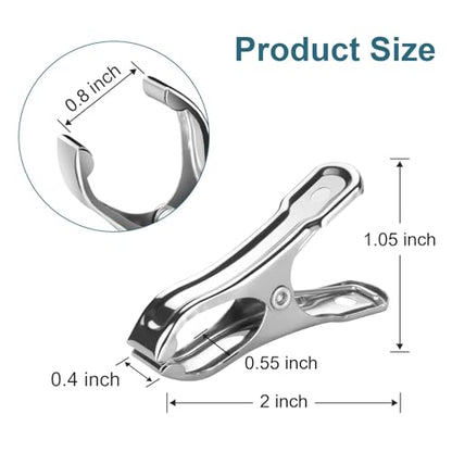36 Pcs Garden Clips, Greenhouse Clamps, Steel Greenhouse Clips for Netting - style: 36 PCS Garden Clips