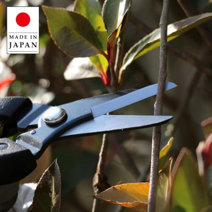 Senkichi Pruning Shears 190mm/7.5", Shock-Absorbing Grip - Japanese Pruner - size: 190mm (7.5")