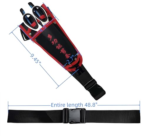 Canvas Tool Belt Pouch, Heavy Duty Sheath for Garden Pruners Pliers