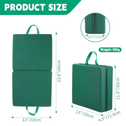 Kneeling Pad, Soft Foam Cushion for Knee Support, Water Resistant, Gardening, Baby Bath, Workout Supplies, Lightweight(Green) - color: Green