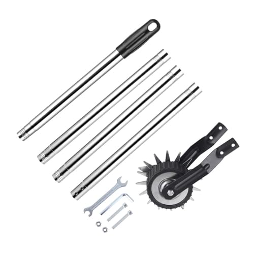 Eujgoov Wheel Edger 171cm Manual Lawn Tool Sidewalk Grass Trimmer