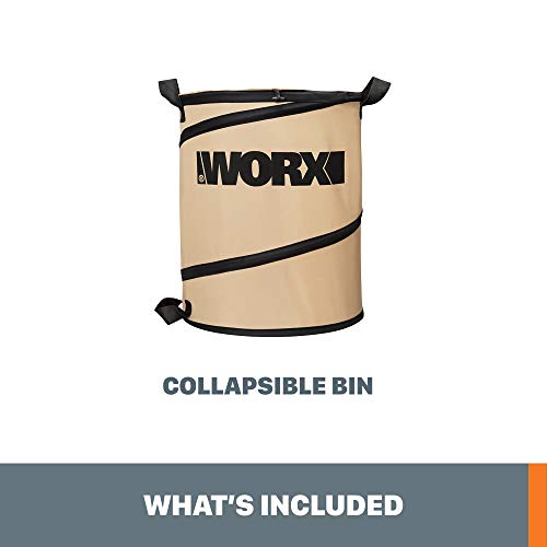 WORX 26 Gallon Collapsible Yard Leaf Collection Bin, WA0030