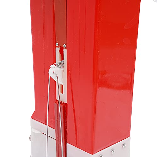 Double Barrel Sower,Adjustable Seed Fertilizer Spreader Planter,Manual Fertilizer Seeder,Garden Seed Spreader-Depth,Garden helper,Suitable for Sow Carrot,Lettuce,Flower,Plant,Peanut,Spinach Seed