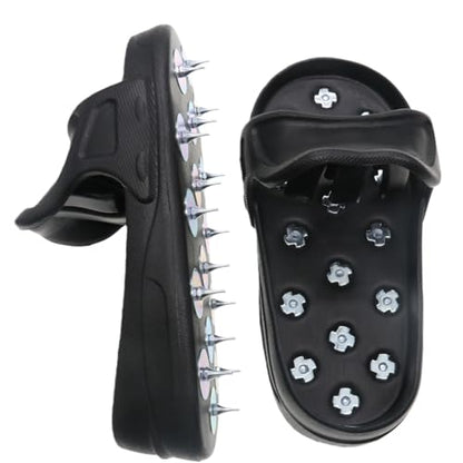Spiked Shoes for Epoxy Resin Flooring, X-Large Size(US12-16) - size: Extra Large