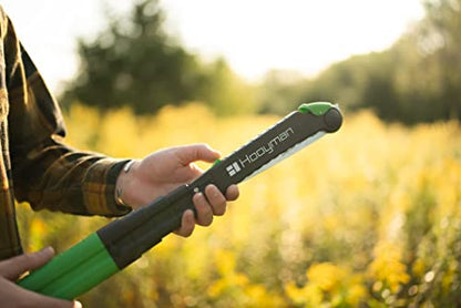 Hooyman Extendable Tree Saw with Compact Design, Detachable Handsaw and Telescoping Pole, No-Slip H-Grip, Impulse Hardened Teeth, and Wrist Lanyard for Tree Trimming, Hunting, Camping, and Outdoors - style: 5ft Extendable Saw