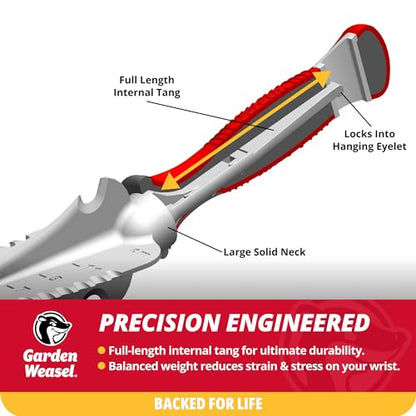 Garden Weasel Multi-Use Transplanter Trowel for Digging Planting Weeding