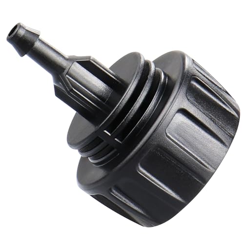Gardrip 3/4 Inch Female Pipe Thread to 1/4 Inch Drip Irrigation Tubing Adapter: 6 Pieces 1/4 In. Barbed Drip Line x 3/4 In. Faucet PVC Adapter Connect 3/4" FHT Faucet - color: 3/4" to 1/4" Faucet Adapter-6P