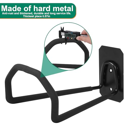 2pcs Heavy Duty Hose Hanger Wall Mount Water Hose Holders for Outside - color: 2pc Hose Holder 150ft