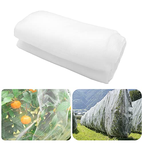 Alpurple Insect Bird Barrier Netting Mesh-10 x 15 Feet Garden Bug Netting Plant Cover for Protect Plant Fruits Flower from Insect Bird Eating - color: 10 X 15ft