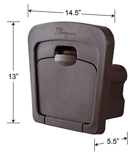 Liberty Basics 501 Garden Hose Hanger w/Storage Compartment
