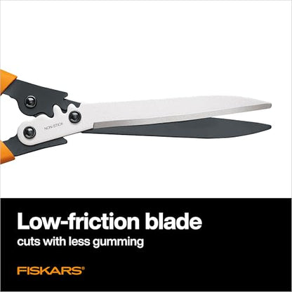 Fiskars 23" PowerGear2 Garden Hedge Shears, Hedge Clippers, 10" Blades - style: 23" PowerGear2