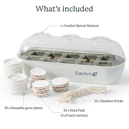 Gardyn Complete Microgreens Growing Kit - Indoor Herb Garden - size: MICROGREENS KIT