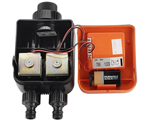 Claber 8420 Aquadue Duplo Evolution Dual Outlet Digital Water Timer