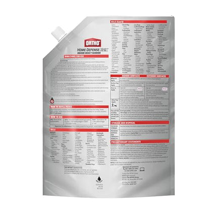 Ortho Home Defense MAX Indoor Insect Barrier Refill, 1.5 L - color: Refill Pouch
