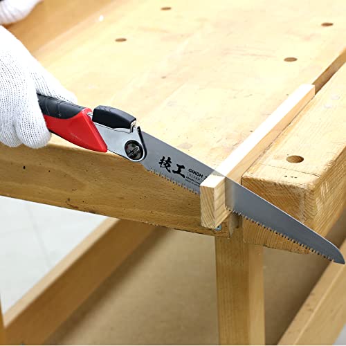 KAKURI Japanese Folding Saw for Woodworking 8-1/4", Foldable Hand Saw - color: Japanese Folding Saw (Woodworking)