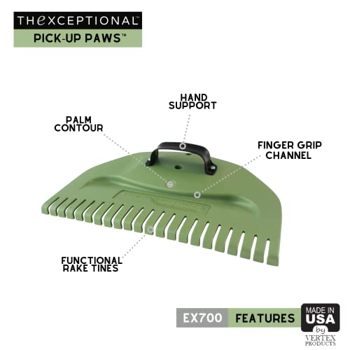 Pick-Up Paws | Heavy-Duty Leaf Scoops Hand Rake Lawn & Debris Grabbers - style: Pick-Up Paws