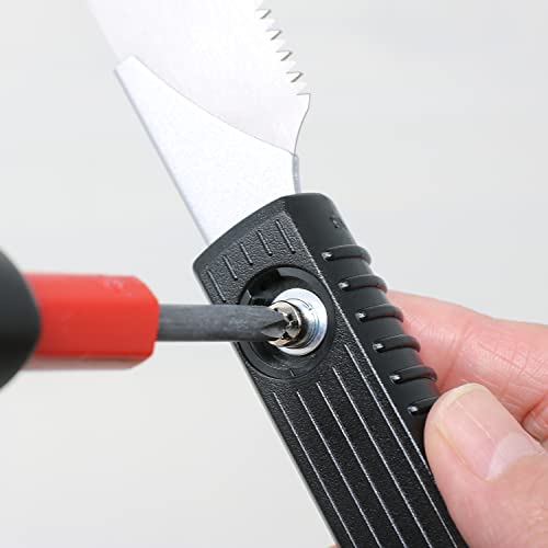 KAKURI Mini Japanese Pruning Saw with Sheath 4.3", Small Japanese Hand Saw - style: Japanese Pruning Saw