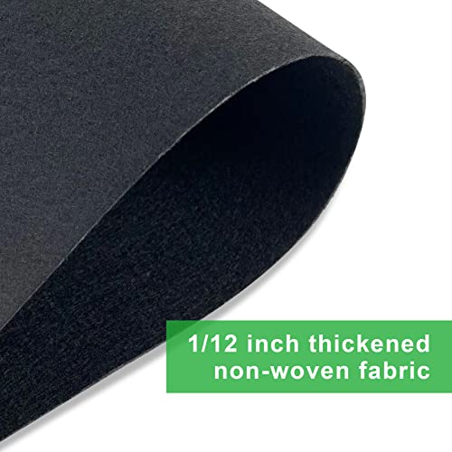 MEKOLIFE 6Pack 15 Gallon Grow Bags, Thick Nonwoven Fabric Pots with Handles - size: 6Pack(15 Gallon)