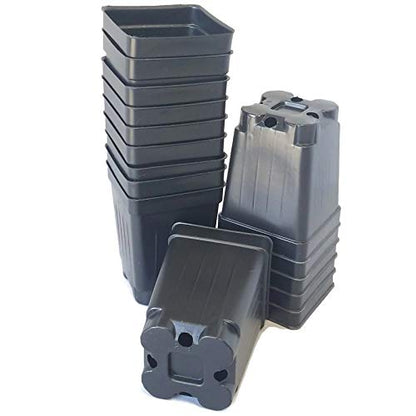 Set of 3 Trays and 96-2.5" Square Extra deep pots