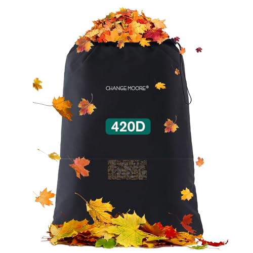 CHANGE MOORE 420D Lawn Tractor Leaf Bag for Ride-on Tractor 2 Bag System - color: Leaf Bag ONLY, size: B - 420D 96" x 56", 50 Cu. Ft