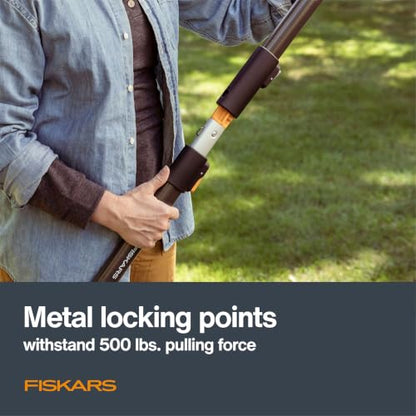 Fiskars 3-14 Ft XtendControl Extendable Pole Saw & Tree Pruner Modular Set - style: 14' Pruner Saw Kit