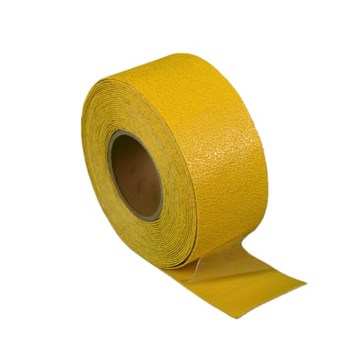 Reflective Pavement Marking Tape Slip-Resistant and Durable, Heavy-Duty Rubber Base for Outdoor Applications, Perfect for Driveways, Walkways, and Parking Areas (Yellow, 3 Inch X 36 Feet) - size: 3 Inch x 36 Feet