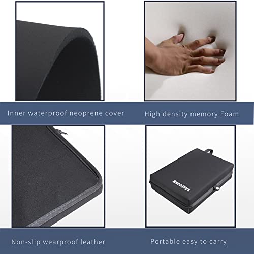 Bath Kneeler Pad for Women & Men - Baby Bath Kneeler, Garden Kneeling Pads, Yoga Knee Cushion (Gray) - color: Gray