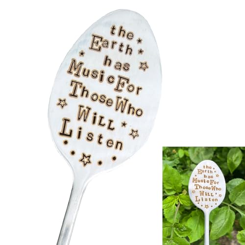 Garden Plant Marker Friendship Gift for Women Gardeners, Plant Stake Label Sign Tag Gardening Gifts for Woman Plant Lovers, Metal Garden Decoration (Who Will Listen) - style: Who Will Listen
