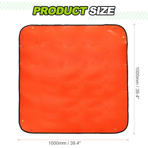 HARFINGTON 2Pcs Repotting Mat 39.4"x39.4" PE Cloth Waterproof Plant - color: Yellow, size: 39.4" x 39.4"