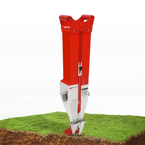 Handheld Corn Peanut Fertilizer, Adjustable Seed Fertilizer Applicator, Hand Seed Planter Tool, Garden Planter Seeding Machine, Lawn Planting Helper, Double Cylinder