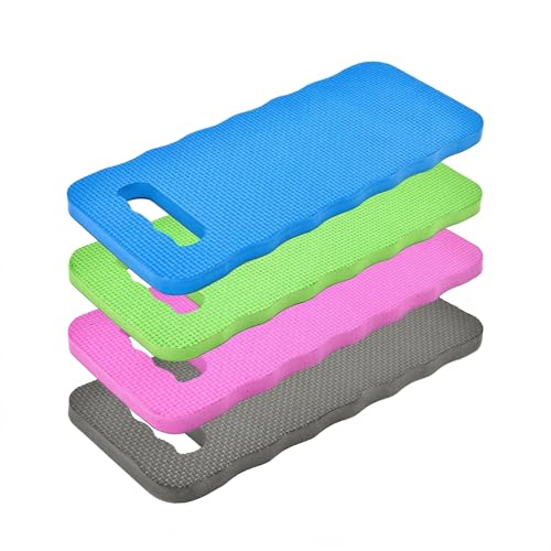 4 Pack Thick EVA Garden Kneeling Pad, 16x7 in Waterproof Knee Mat