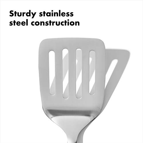 OXO Good Grips Stainless Steel Turner, Cooking Spatula, Heat Resistant - style: Turner