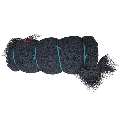 Poultry Netting 1" or 2" Mesh Heavy Knotted Nets Aviary Gamefowl Quail Chicken Bird Block Net Long Lasting Break/Burst 85/245 lb Polyethylene 8-10 Year Lifespan (12.5' X 100', 1) - size: 12.5' X 100'