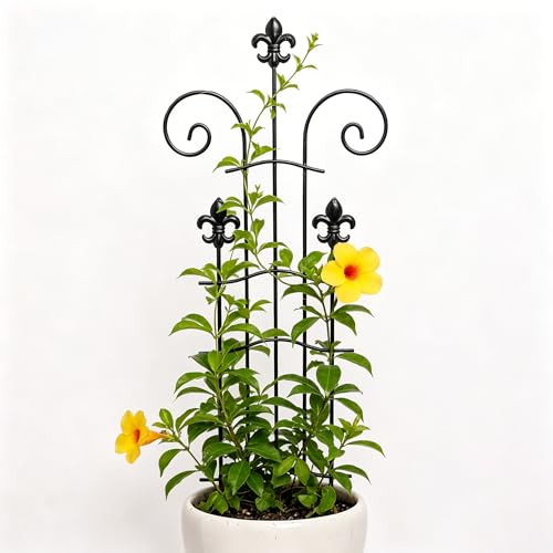 31" Pot Trellis for Climbing Plants - Support for Vining Plants - size: 31"H
