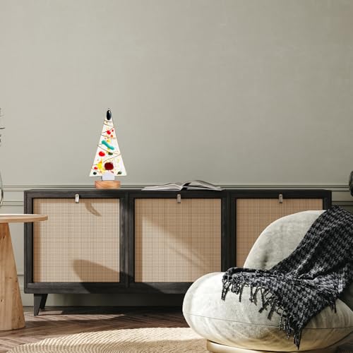 Kathfly 4 Pcs Mini Wood Adjustable Glass Art Stands Display Easel - color: Wood, size: 5 x 5 x 1.5 cm