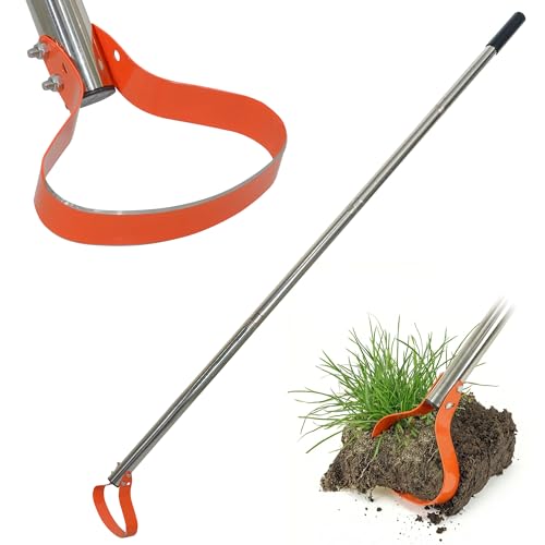 63-Inch Weed Remover Tool with 15° Sharp Spring Steel Blade