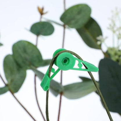 Jiozermi Low Stress Training Clips, 60 Pcs, Green + White + Black