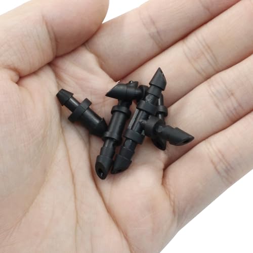 Drip Irrigation Fittings Kit, 1/4" Tubing, 60 Piece Set