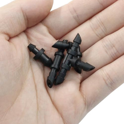 Drip Irrigation Fittings Kit, 1/4" Tubing, 60 Piece Set