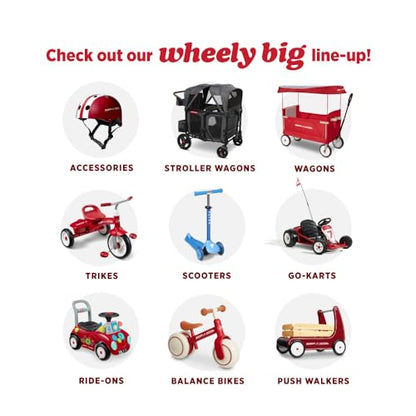 Radio Flyer Voya 2.0 2-Seat Stroller Wagon, for Kids 6+ Months, Lightweight - size: 2.0 (NEW)