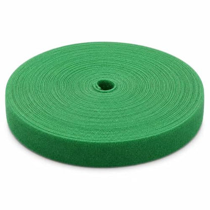 Plant Ties, 20mm 82ft Reusable Hook and Loop Plant Ties, Green Garden Tape for Climbing Plants, Flexible Plant Support Tape
