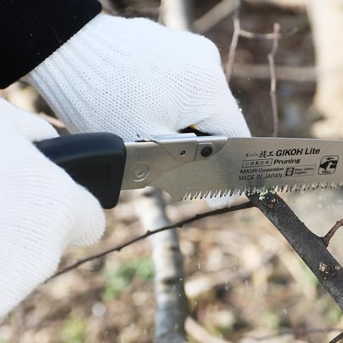 KAKURI Japanese Pruning Saw 8.2" with Tool-Free Quick-Change Blade System - style: Pruning