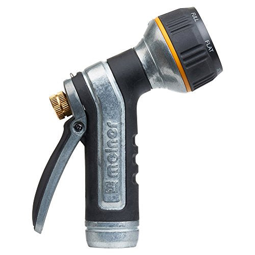 Melnor XT451 Heavyweight Metal 7-Pattern Nozzle, 1-(1 Pack), Basic - style: 7-Pattern