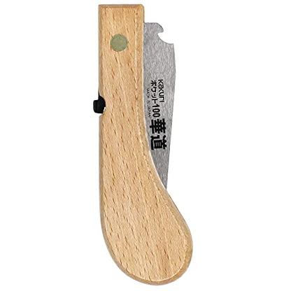 KAKURI Mini Folding Bonsai Saw 4", Small Japanese Pocket Hand Saw - style: Bonsai Pruning