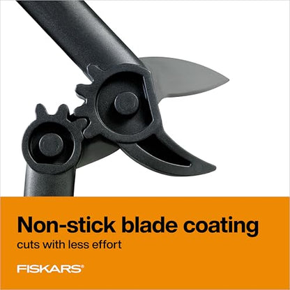 Fiskars 15” PowerGear Garden Anvil Loppers, Tree Trimmer, 1.25" Cuts - style: 15" PowerGear Anvil