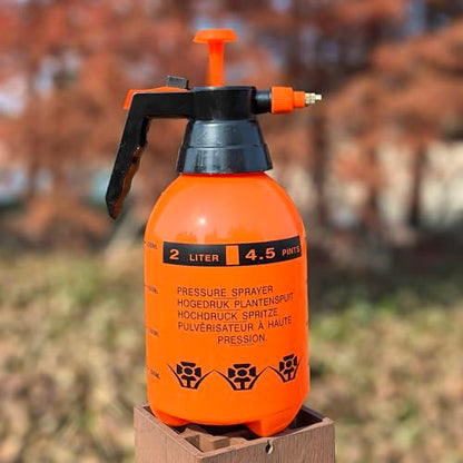 2L Handheld Garden Pump Sprayer (2L Orange) - color: 2L Orange