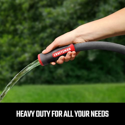 CRAFTSMAN ExoShield Heavy-Duty Fabric Hose - Industrial-Grade Lightweight Garden Hose 100 Feet x 5/8 Inch - size: 100 Feet