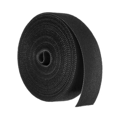 HARFINGTON Garden Plant Tape 16.4ft 25/32" Reusable Ties Strap Black - color: Black, size: 16.4ft x 25/32"