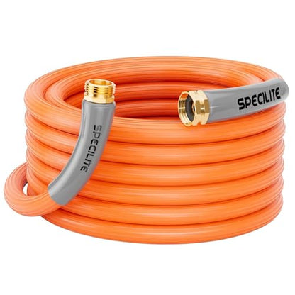 SPECILITE Garden Water Hose 25 ft x 3/4", 450-1300psi for Hot/Cold Water - size: 5/8'' 25FT
